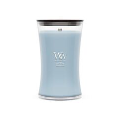 WoodWick Lakeside Mist Wachskerze Zylinder Zedernholz Blau 1 Stück(e)