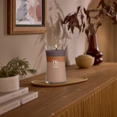 WoodWick Radiant Cashmere Wachskerze Zylinder Kaschmirhölzer Braun 1 Stück(e)