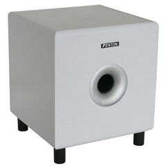 Fenton SHFS08W Weiß Aktiver Subwoofer 200 W
