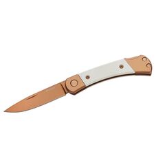 Herbertz 10000882 Taschenmesser EDC-Messer Weiß, Roségold