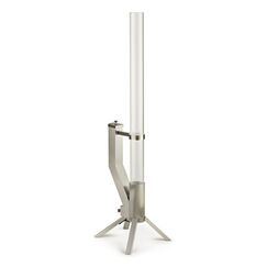 Gardenflare 10001 Kamin Draußen Freistehende Feuerstelle Pellet Silber, Transparent