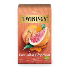 TWININGS Bio Kurkuma & Grapefruit 20 x 2 g