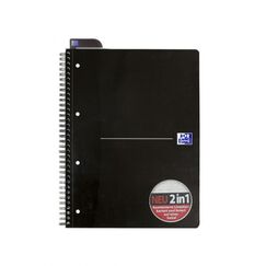 Oxford Essentials Notizbuch A4+ 70 Blätter Schwarz
