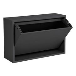 ReCollector Mini Box 4 l Rechteckig Kunststoff, Polypropylen (PP) Schwarz