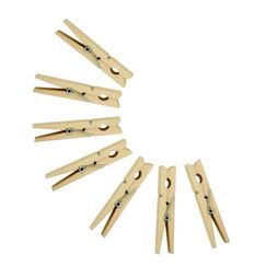 MSV 100110 Wäscheklammer 24 Stück(e) Holz