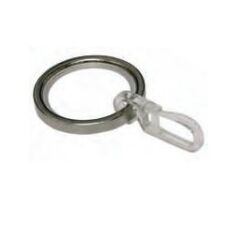 Gardinia Home Decor Curtain rings with gliding inlay for 20 mm