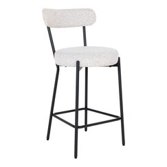 House Nordic 1001361 Barhocker Gepolsterter Sitz Gepolsterte Rückenlehne 4 Bein(e)