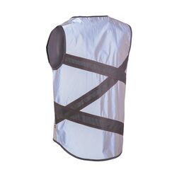 Wowow Crossroad Jacket FR Sicherheitsweste Silber, Schwarz L