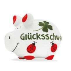 G. Wurm 10026884 Spardose Weiß Keramik 3 Stück(e)