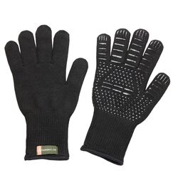 Gardenflare 10034 Handschutz Werkstatthandschuhe Schwarz Baumwolle, Silikon 2 Stück(e)