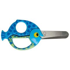 Fiskars 1003746/1378 Büro- & Bastelschere Kunst-& Handwerksscheren Gerader Schnitt Blau, Silber