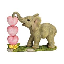 G. Wurm 10039320 Dekorative Statue & Figur Grau Polyresin