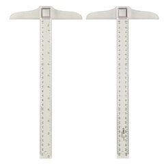 Linex 100413064 Lineal Schreibtisch-Lineal 300 mm Glas, Styrol-Acrylnitril (SAN) Transparent 1 Stück(e)