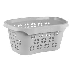 keeeper Anton Wäschekorb 30,5 l Rechteckig Polypropylen (PP) Grau, Farbe: Grau