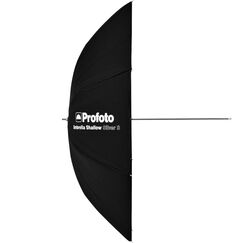 Profoto 100972 Fotostudio-Reflektor Regenschirm Schwarz, Silber