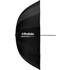 Profoto 100978 Fotostudio-Reflektor Regenschirm Schwarz, Silber