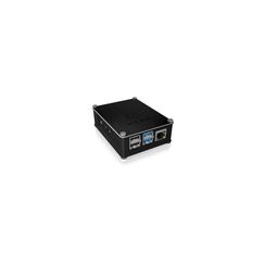 ICY BOX IB-RP110, Gehäuse für Raspberry Pi® 4, Alu Deckel und Seitengitter
