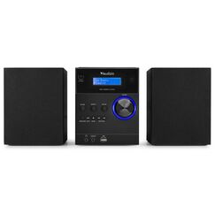 Audizio Metz Heim-Audio-Mikrosystem 30 W Schwarz