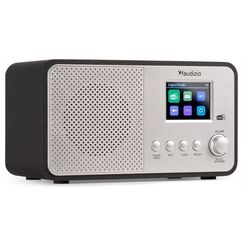 Audizio Avio SI Internet Digital Schwarz, Silber