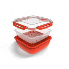 Rotho Memory Quadratisch Box 1,7 l Rot 1 Stück(e)