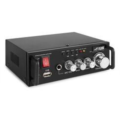 MAX Music AV340 2.0 Kanäle Haus Schwarz, Rot