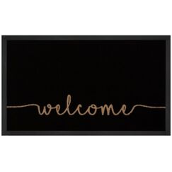 Hanse Home 103796-45X75 Teppich Drinnen Bodenmatte Rechteck Polyamid Schwarz