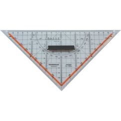 Rumold 1054 Dreieck 45° Dreieck Acrylglas Transparent 1 Stück(e)