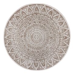 Hanse Home 105453-140 Teppich Drinnen, Draußen Rund Polypropylen (PP) Beige