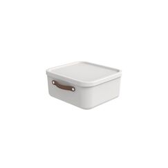 Rotho 1055001023WS Aufbewahrungsbox Quadratisch Kunststoff Weiß