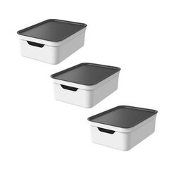 Rotho Set Deko Box mit Deckel A4/10 L JIVE