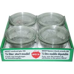 Weck 10583 Glas Zylinder Transparent