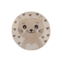 Hanse Home 105963-140 Teppich Drinnen, Draußen Rund Polypropylen (PP) Beige