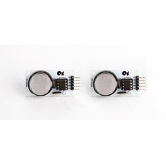 Whadda WPI301 Zubehör für Entwicklungsplatinen Absolutzeitgeber-Set (RTC) Silber, Weiß