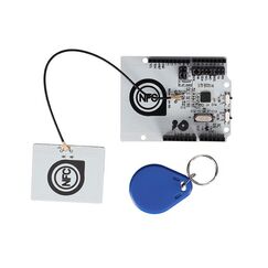 Whadda WPSH211 Zubehör für Entwicklungsplatinen NFC/RFID-Controller-Abschirmung Schwarz, Weiß