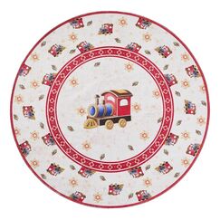 Villeroy & Boch 106276-160 Teppich Drinnen Bodenmatte Rund Polyester Mehrfarbig