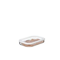 Mepal 106937030600 Lebensmittelaufbewahrungsbehälter Rechteckig Container 550 l Transparent, Weiß 1 Stück(e)
