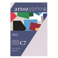 Artoz 10713418-210 Briefumschlag C7 (81 x 114 mm) Weiß 5 Stück(e)