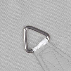 Windhager 10721 Sonnensegel Quadratisch Grau
