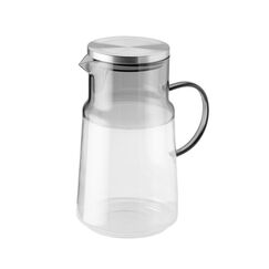 APS-Germany 10728 Karaffe, Krug & Flasche 2 l Edelstahl, Transparent