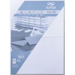 Artoz 10739226-210 Druckerpapier A5 (148x210 mm) 5 Blätter Weiß