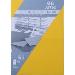 Artoz 10739226-247 Druckerpapier A5 (148x210 mm) 5 Blätter Gelb
