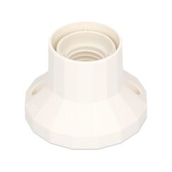 Max Hauri AG Basic Line 107848 Lampenfassung 60 W Weiß E27 Fluoreszierend, Halogen, Glühend, LED