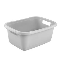 keeeper Aenna Waschbottich 32 l Rechteckig Grau Polypropylen (PP), Farbe: Grau