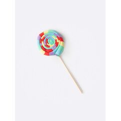 EatMySocks Sweet Lollipop Unisex Crew-Socken Blau, Grün, Violett, Rot, Gelb 1 Paar(e)