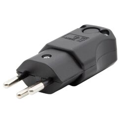 Brennenstuhl Montagestecker T12 Elektrischer Netzstecker Schwarz 1P