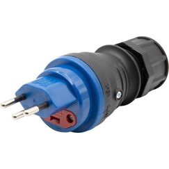 Brennenstuhl 1081442020 Elektrischer Netzstecker T13 Schwarz 1P