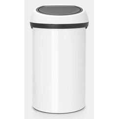 Brabantia 108686 Abfallbehälter Rund Stahl Weiß