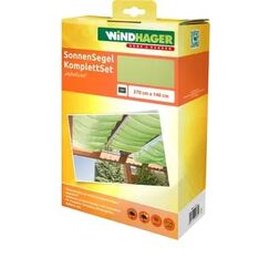 Windhager 10869 Markise Stoff Grün Einziehbar