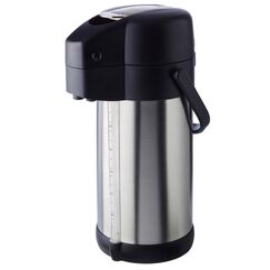 APS-Germany 10916 Thermosflasche 3 l Schwarz, Edelstahl