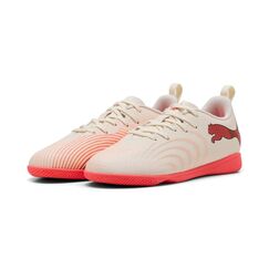 PUMA Future 9 Play IT Jr Fußball Unisex Rot, Beige